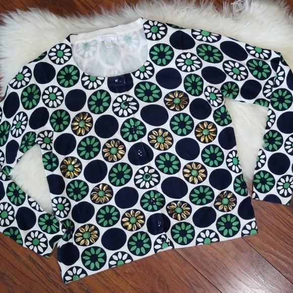 Charter Club Sweaters - Charter Club Embellished Cardigan Petite